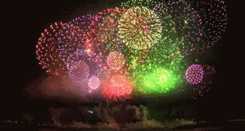 Gif animé feux d'artifices 107